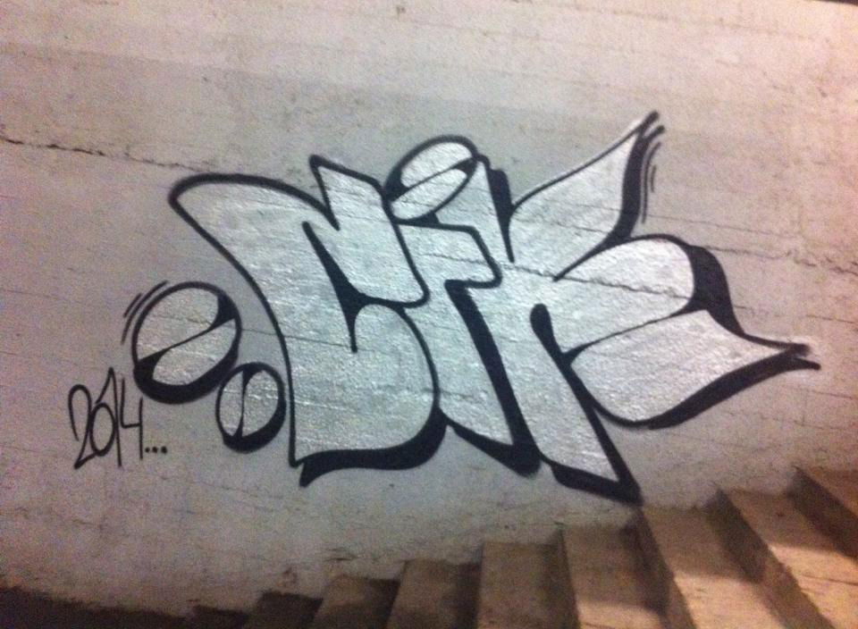 Graffiti Bombing - Photo by Klimat - Ciker