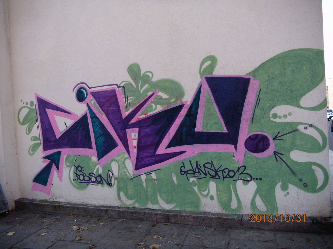 Graffiti Wall - Photo by Klimat - CikU, -, GdańsK