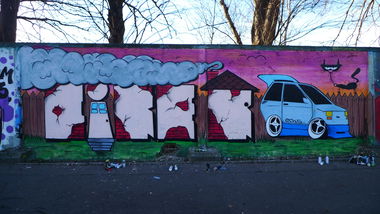 Graffiti Wall - Photo by Klimat - Ciker