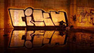 Graffiti Bombing - Photo by Klimat - Ciku