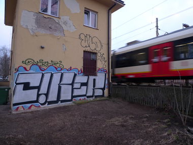Graffiti Bombing - Photo by Klimat - Ciker