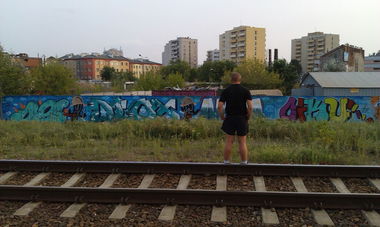 Graffiti Wall - Photo by Klimat - Ciku