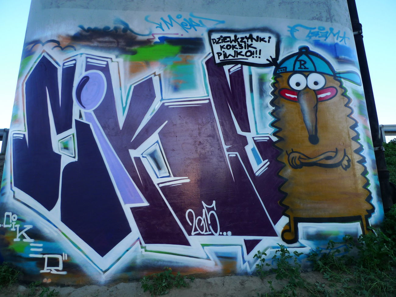 Graffiti Wall - Photo by Klimat - Ciker