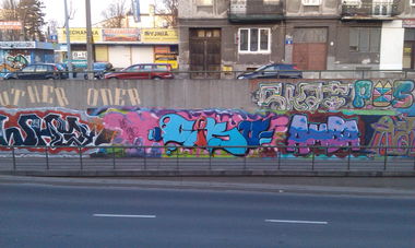 Graffiti Bombing - Photo by Klimat - Ciku, -, AmbA
