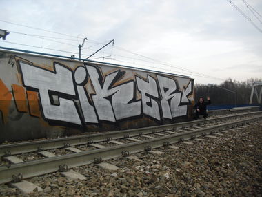 Graffiti Bombing - Photo by Klimat - Ciker