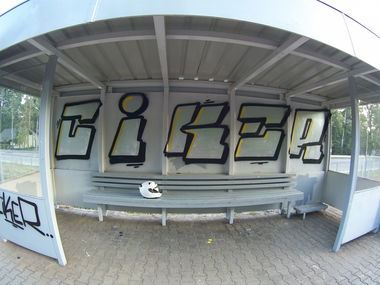 Graffiti Bombing - Photo by Klimat - Ciker