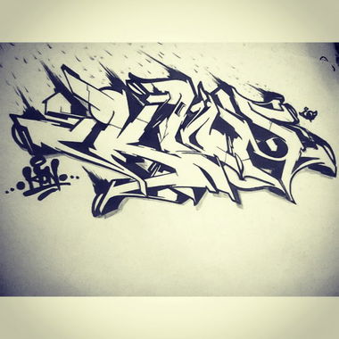 Graffiti Sketch - Photo by KlonOner1 - Graffiti, Sketch, style (2014)