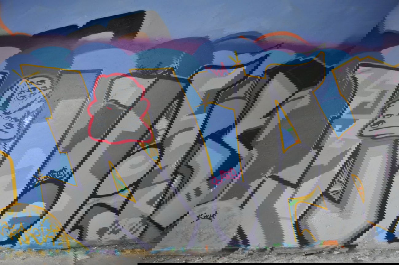 Graffiti Wall - Photo by Knastbruder - Kwa, Bazei (2013)