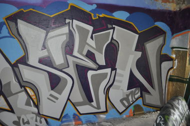 Graffiti Wall - Photo by Knastbruder - Sen, Kwa (2013)