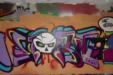 Graffiti Wall - Photo by Knastbruder - Worm, Kwa, ilmc (2013)