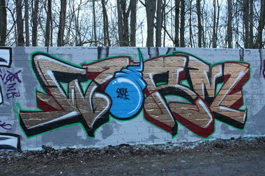 Graffiti Wall - Photo by Knastbruder - Worm, ilmc, kwa (2014)