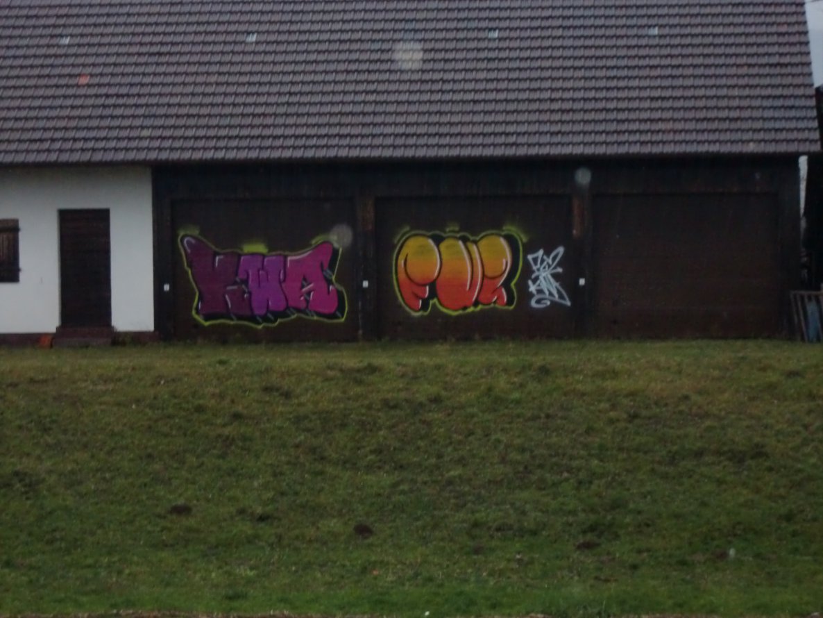 Graffiti Bombing - Photo by Knastbruder - Kwa, FU2 (2014)