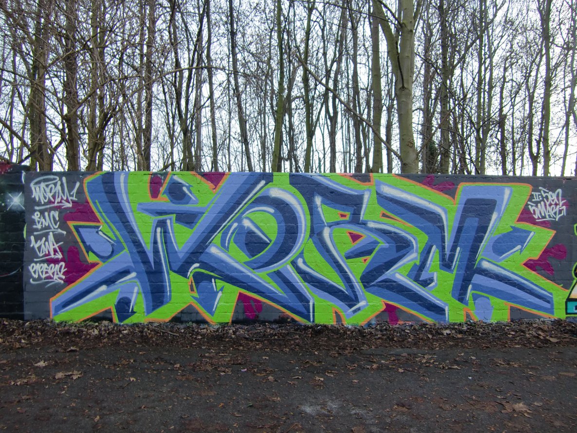 Graffiti Wall - Photo by Knastbruder