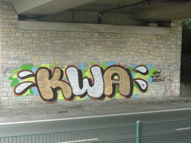 Graffiti Bombing - Photo by Knastbruder - Zerc, Sen, Klor (2014)
