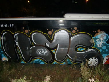 Graffiti Train - Photo by Knastbruder - ilmc, Klor, Boi (2014)