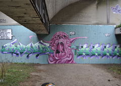 Graffiti Wall - Photo by Knastbruder (2019)