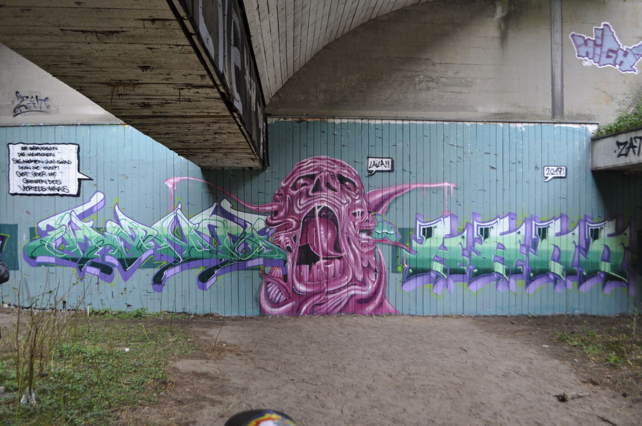 Graffiti Wall - Photo by Knastbruder (2019)