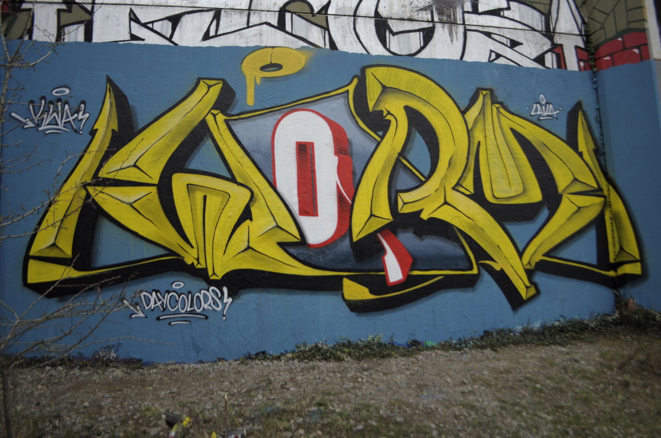 Graffiti Wall - Photo by Knastbruder (2019)