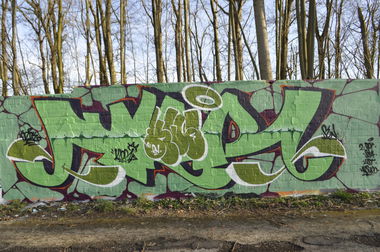 Graffiti Wall - Photo by Knastbruder (2017)