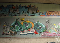 Graffiti Wall - Photo by Knastbruder (2019)