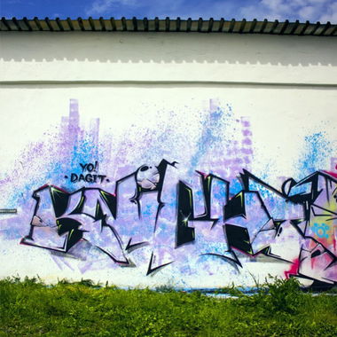 Graffiti Wall in Almaty - Photo by Knight - Knight, knight, graffiti (2013)