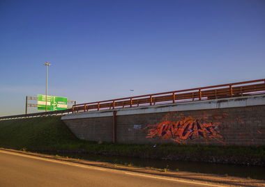 Graffiti Wall in saint-peterburg - Photo by Knight - Knight, pulkovo, saint-peterburg (2013)