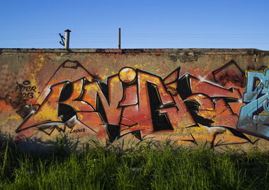 Graffiti Wall in saint-peterburg - Photo by Knight - Knight, Zadeak, Kromz (2013)