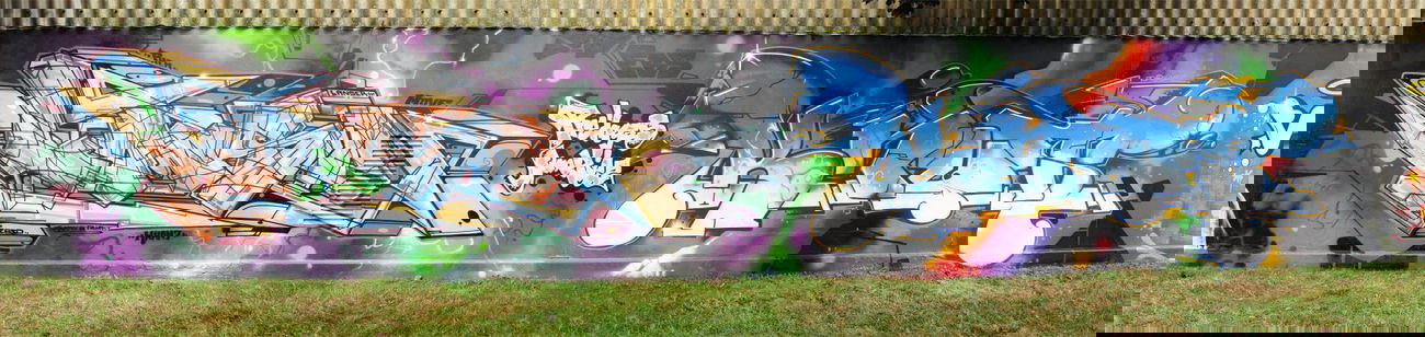 Graffiti Wall in Bremerhaven - Photo by Knut - lans, knut, tee (2014)