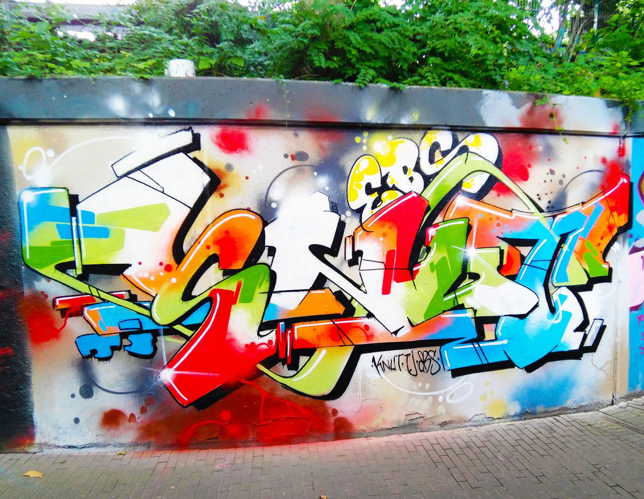 Graffiti Wall in Gladbeck - Photo by Knut - knut, gladbeck, tj (2017)