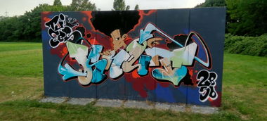 Graffiti Wall - Photo by Knut (2018)