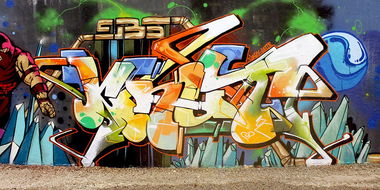 Graffiti Wall in Bochum - Photo by Knut (2017)