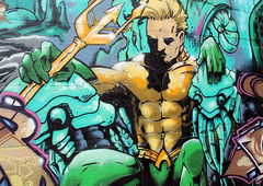 Graffiti Wall in Essen - Photo by Knut - tj, ebs, knut (2015)