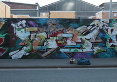 Graffiti Wall in Dortmund - Photo by Knut (2018)