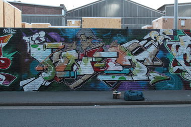 Graffiti Wall in Dortmund - Photo by Knut (2018)