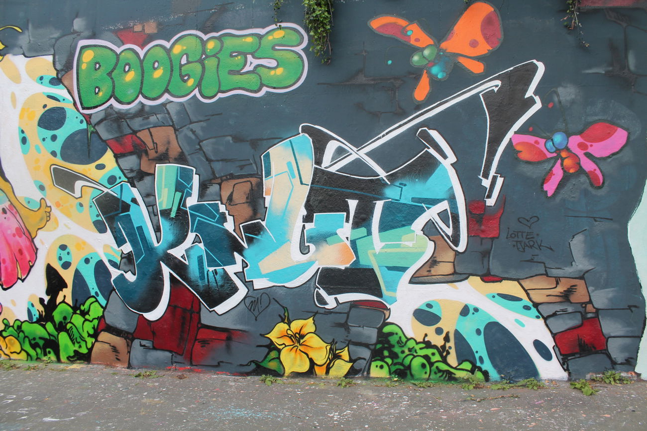 Graffiti Wall in Essen - Photo by Knut (2018)