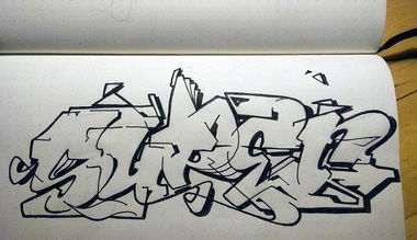 Graffiti Wall - Photo by Knut (2015)