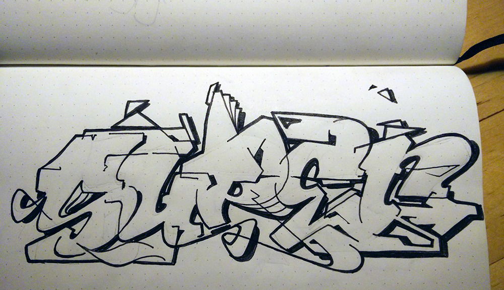 Graffiti Wall - Photo by Knut (2015)