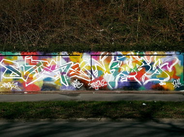 Graffiti Wall - Photo by Kobi216 - Kobi, Koben, 216 (2014)