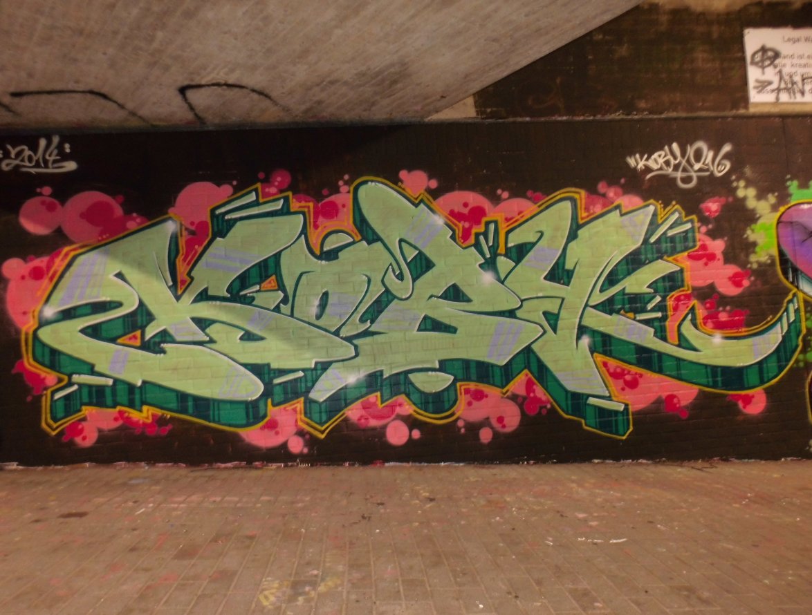 Graffiti Wall - Photo by Kobi216 - Kobi, Koben, 216 (2014)