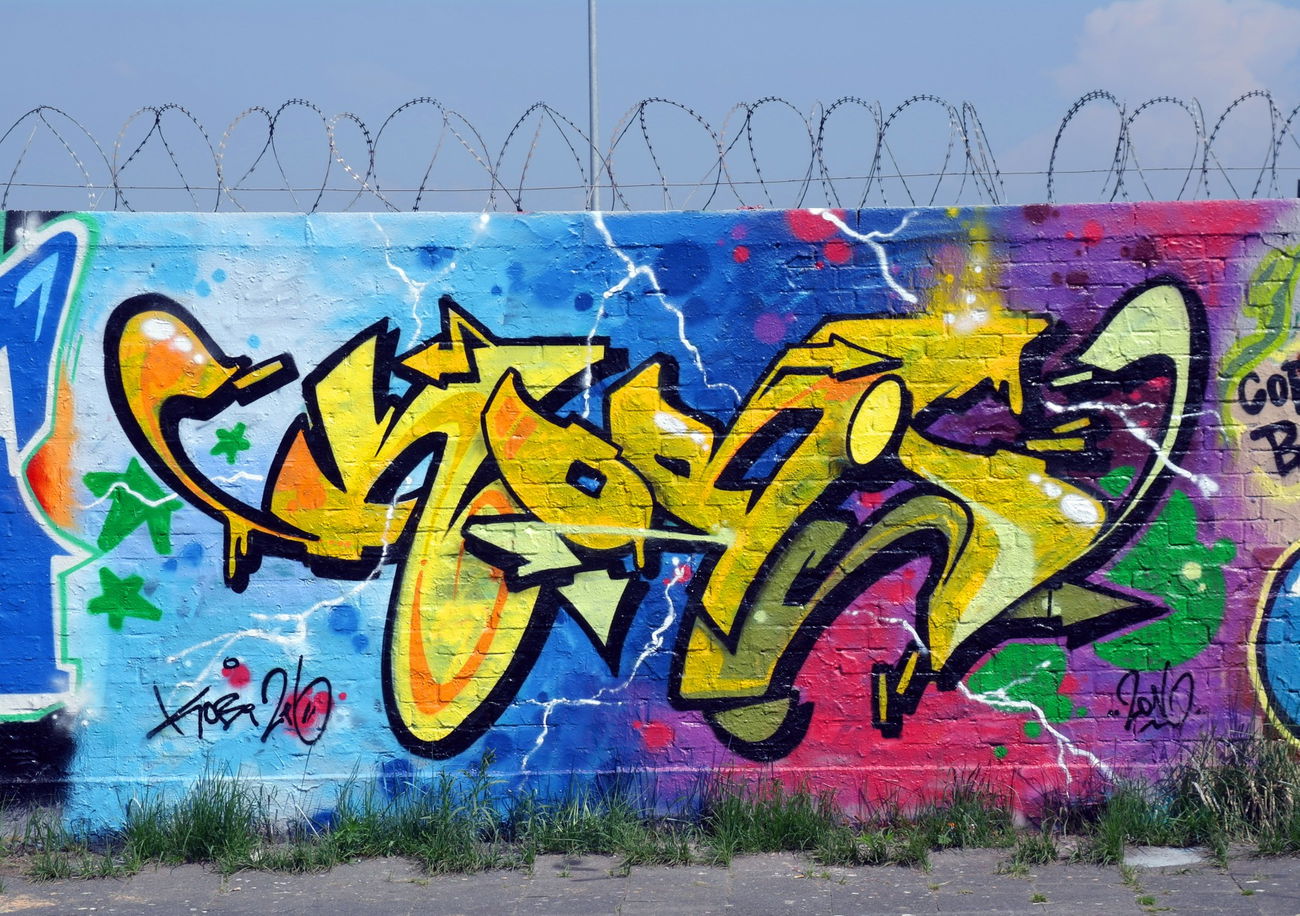 Graffiti Wall in Münster hawerkamp - Photo by Kobi216 - kobi216 (2016)