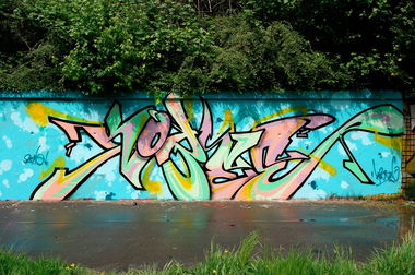 Graffiti Wall in Münster - Photo by Kobi216 - kobi216, kobi, koben (2016)
