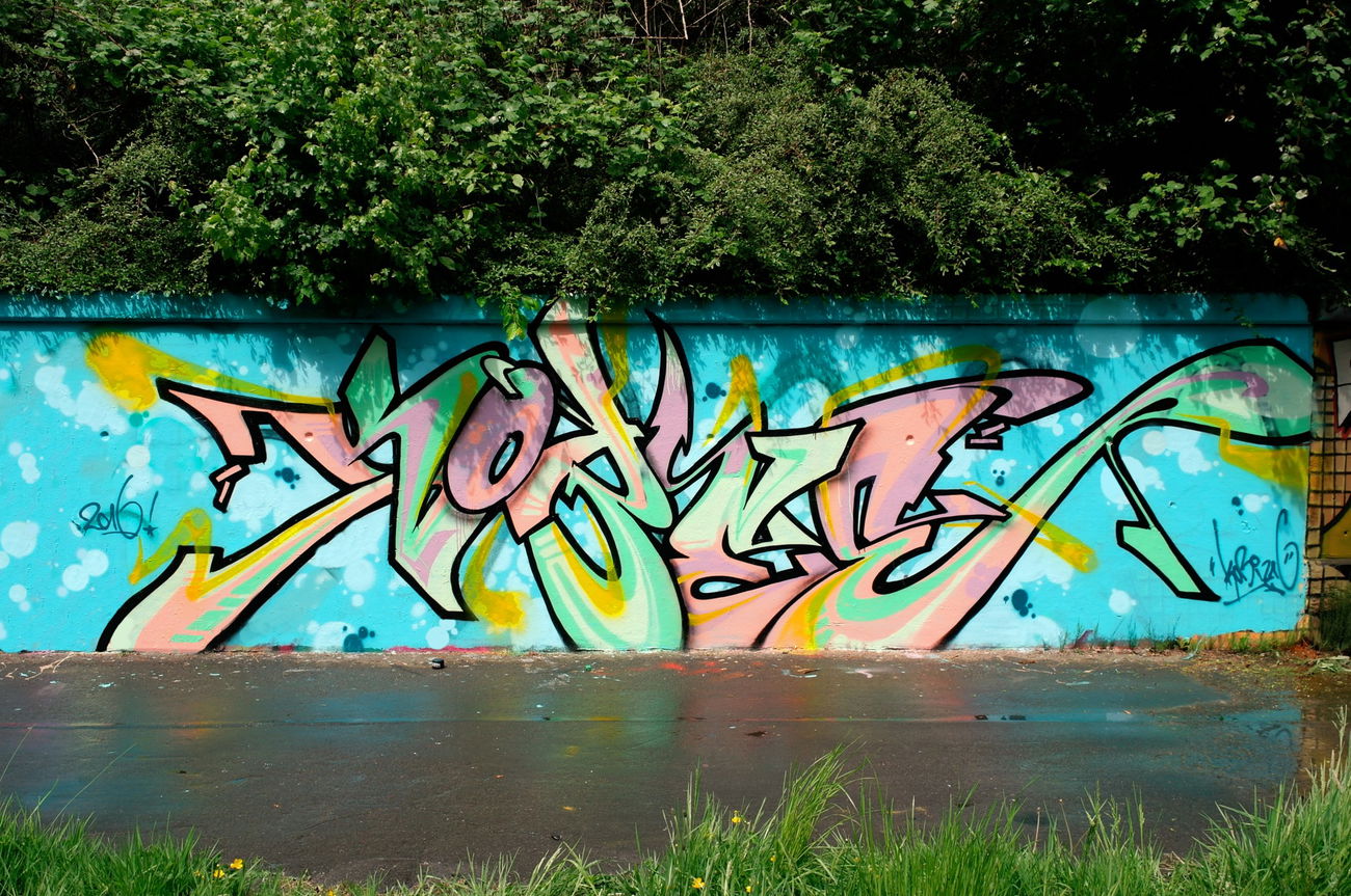 Graffiti Wall in Münster - Photo by Kobi216 - kobi216, kobi, koben (2016)