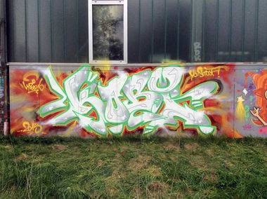 Graffiti Wall in Landkreis Stade - Photo by Kobi216 - Buxtehude, Stade, fresh (2015)