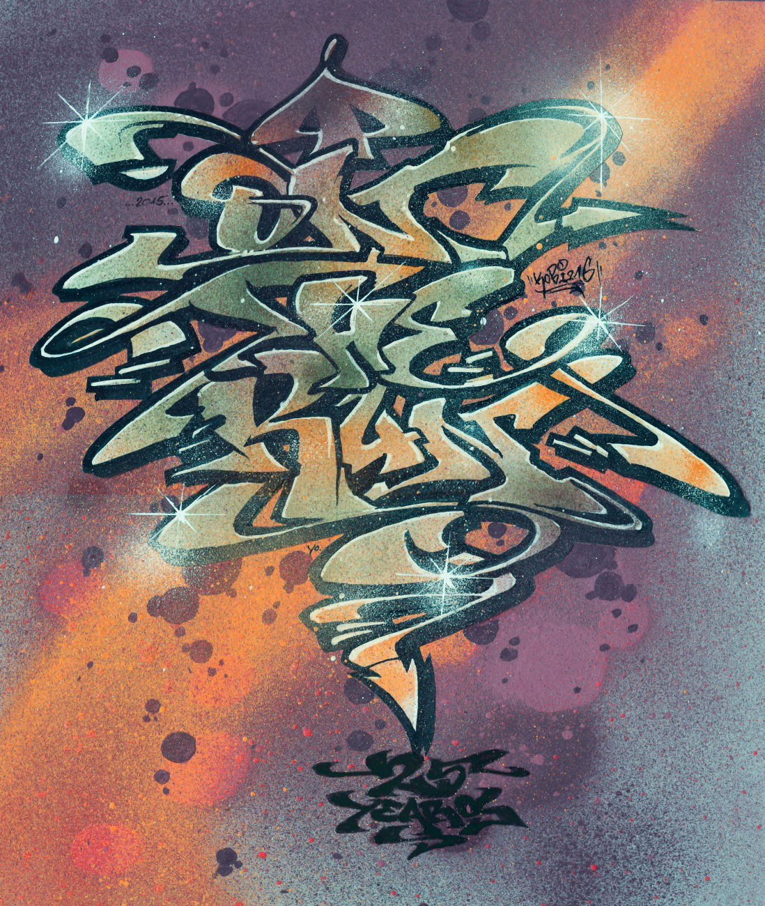 Graffiti Sketch - Photo by Kobi216 - kobi216, münster, stade (2015)