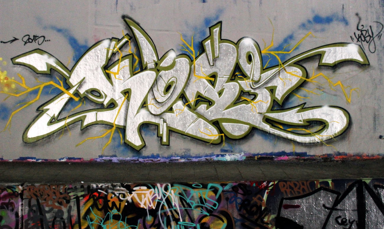 Graffiti Wall in Bochum - Photo by Kobi216 (2015)