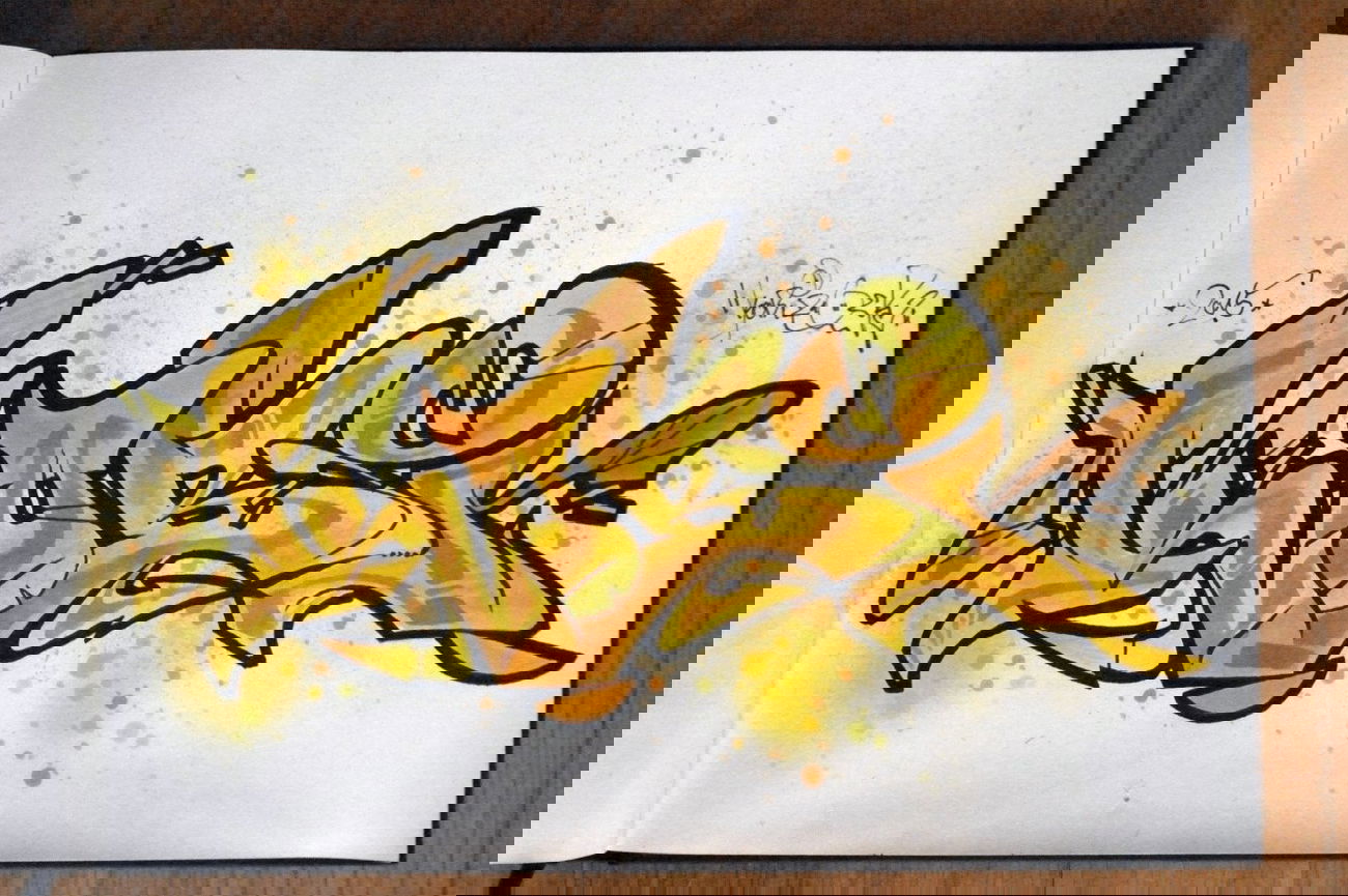 Graffiti Sketch - Photo by Kobi216 - kobi216, münster, stade (2015)