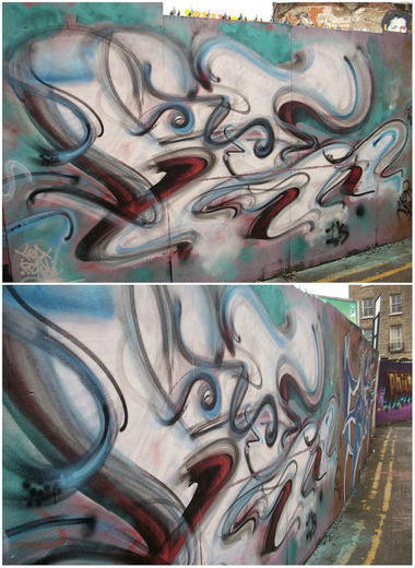 Graffiti Wall - Photo by KoceOne - shaw, lane, dublin (2012)