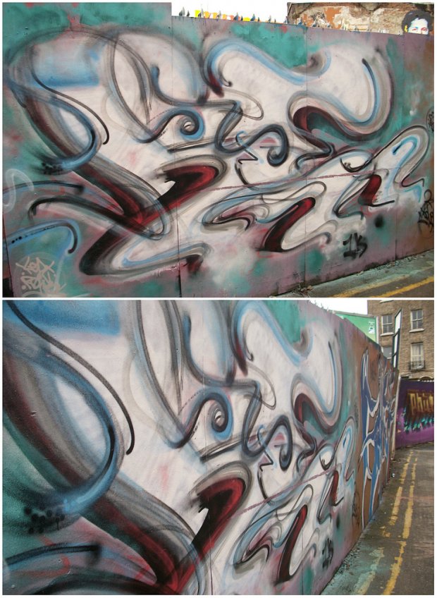 Graffiti Wall - Photo by KoceOne - shaw, lane, dublin (2012)