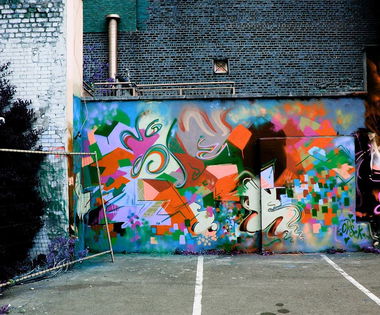 Graffiti Wall - Photo by KoceOne - tivoli, theartre, city (2013)