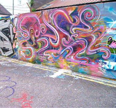 Graffiti Wall - Photo by KoceOne - cork, city, south